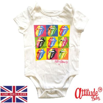 All Products - Funny Baby Grows-Rock Band Baby Grows-Attitude Baby UK