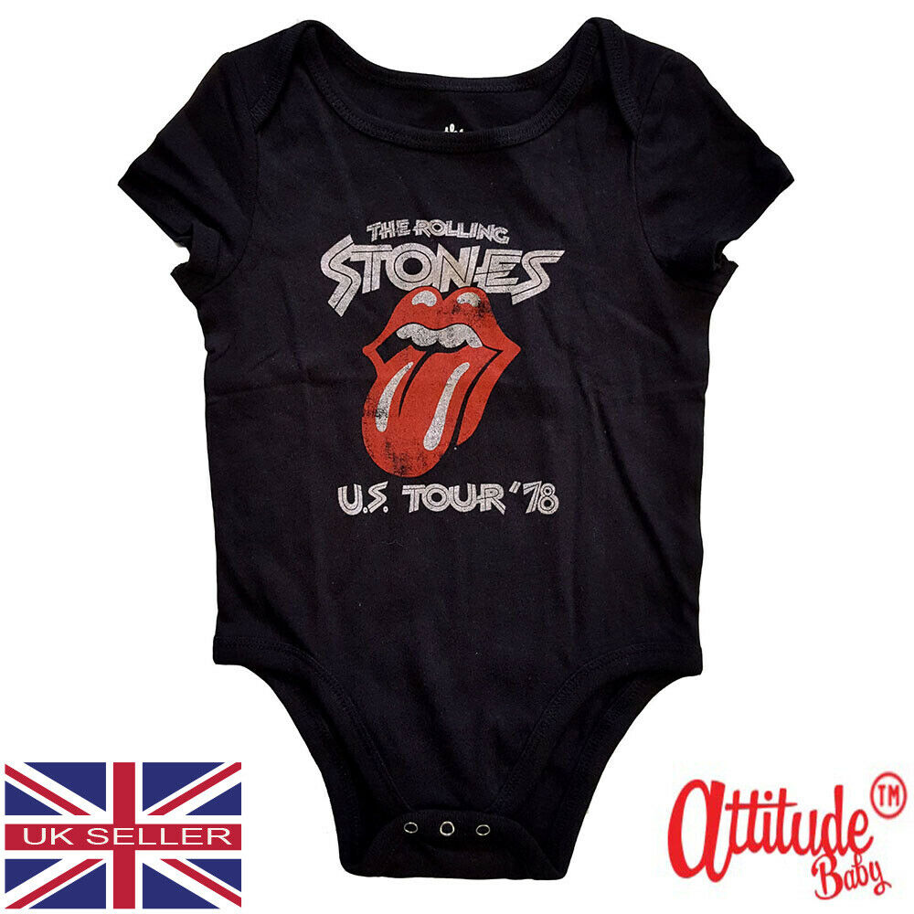 baby rolling stones shirt