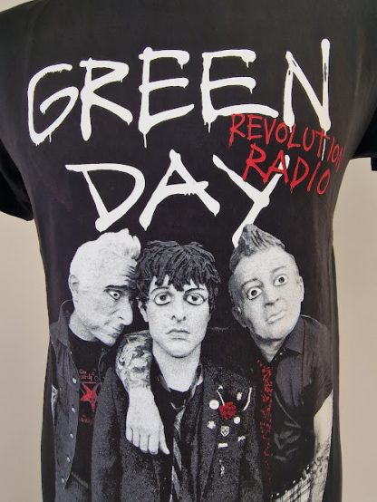 Green Day Adult Unisex T Shirt - Revolution Radio - Red Hot - Image 5