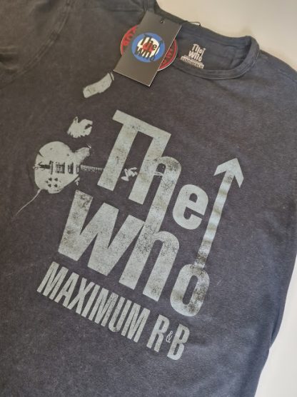 The Who Adults Unisex T Shirt - Maximum R&B - Image 2