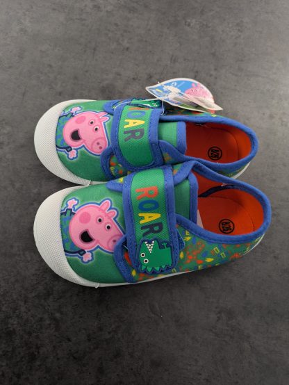 George Pig Canvas Children's Shoes - Size 8 - Image 4