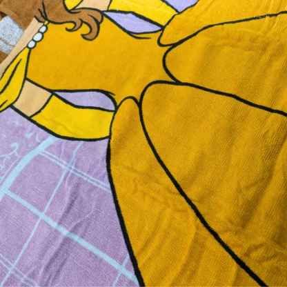 Belle Hooded Towel - Disney Princess Beauty and the Beast - Image 5