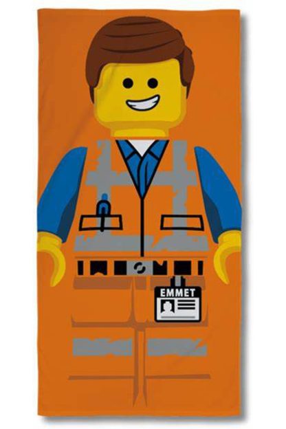 Lego Movie Emmet Towel