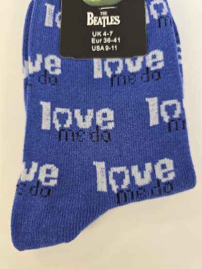 Love me Do Beatles Ladies Ankle Socks - Size 4-7 UK - Image 4