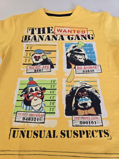 The Banana Gang Yellow Children's TShirt - Image 5