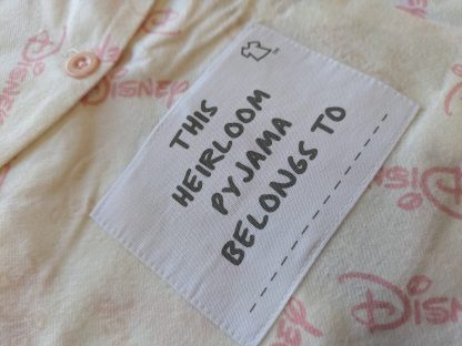 Pink Disney Button up Kids Pyjamas - Image 3