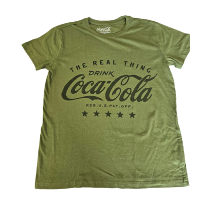 Coca Cola Children's T-Shirt - Black or Green - Image 3