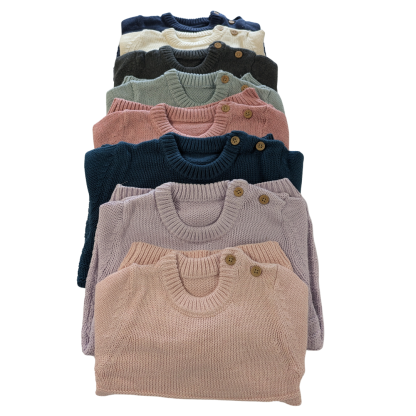 Toddler/ Children's Knitted Jumper - 8 Colour Options - Image 3