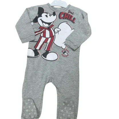 Classic Style Mickey Baby Sleepsuit - Clearance Slight Seconds - Image 2