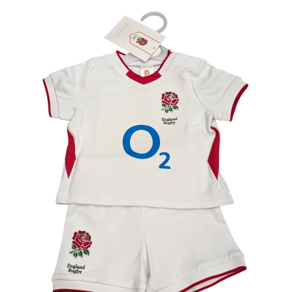 England Rugby Merch England Rugby Baby Kit- 25\26 Home Kit Inspired - RFU Officially ...